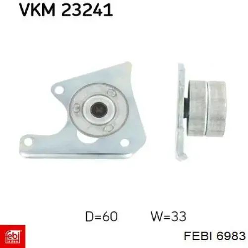 Polea correa distribución Peugeot/Citroen 83013 precio, desde 30,06 EUR