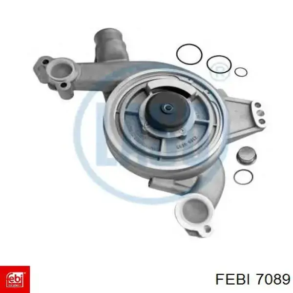 Polea inversión/guía, correa auxiliar servicios Febi 7089 precio, desde 14,88 EUR