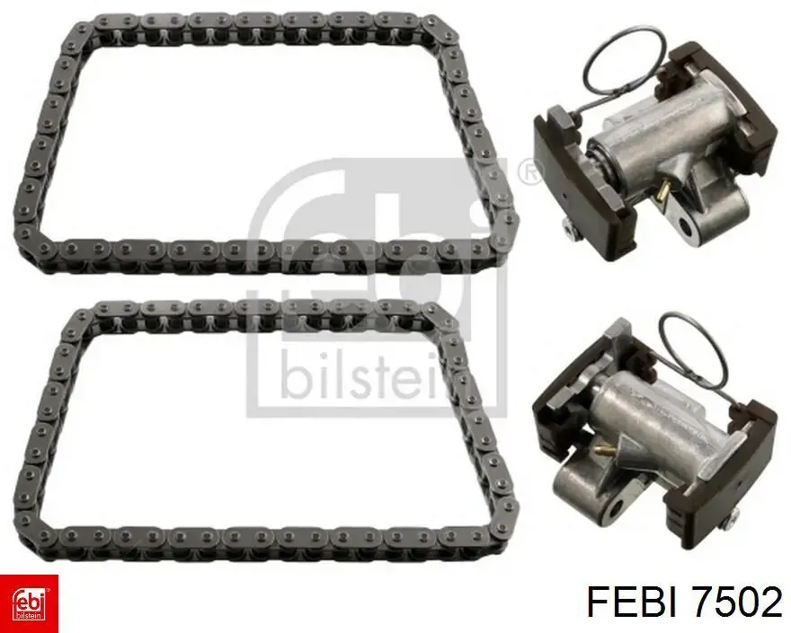 7502 Febi silentblock trasero de ballesta trasera