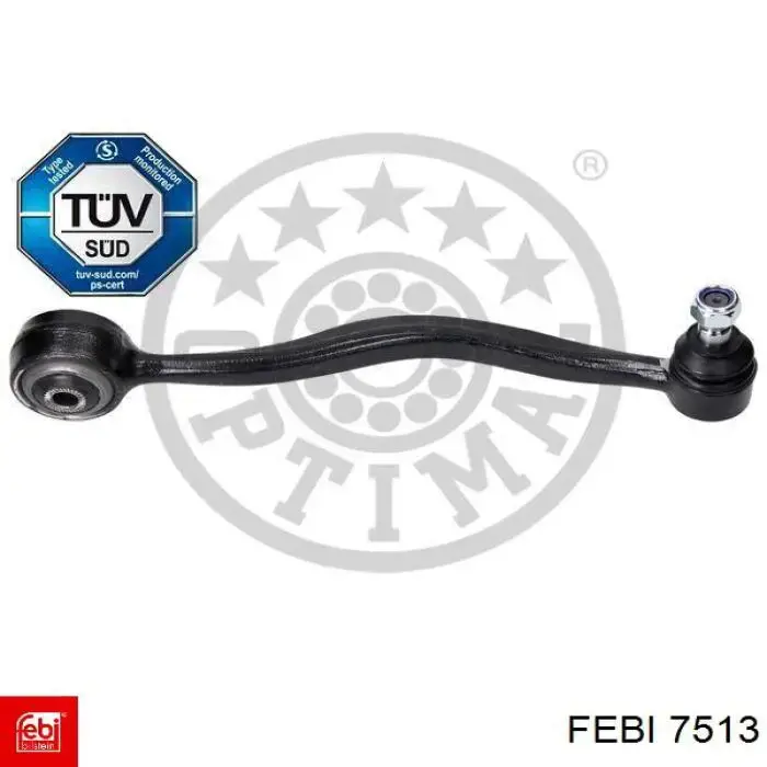 Comprar 7513 Febi Brazo inferior derecho de la suspensión delantera
