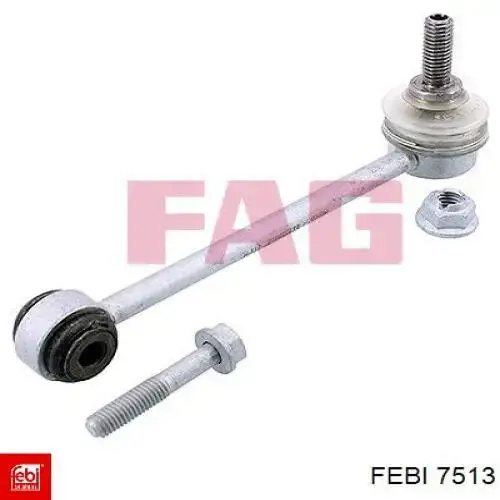 7513 Febi Brazo inferior derecho de la suspensión delantera