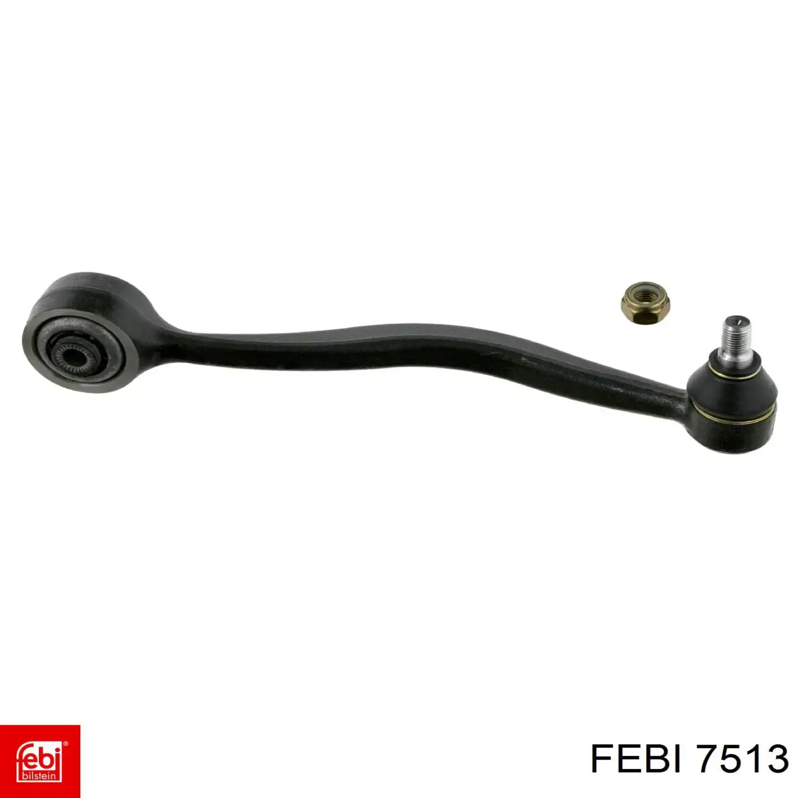Brazo inferior derecho de la suspensión delantera 7513 Febi