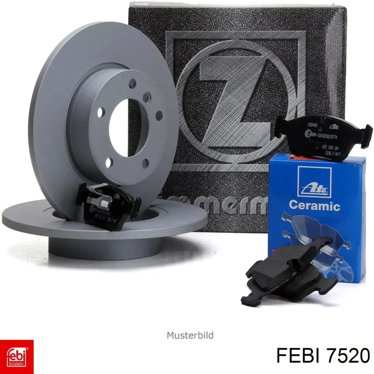 Esfera de amortiguación trasera Febi 7520 precio, desde 161,57 EUR