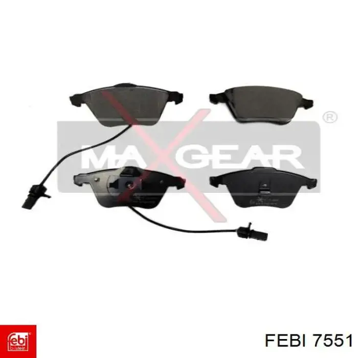 Arandela de ajuste 7551 Febi