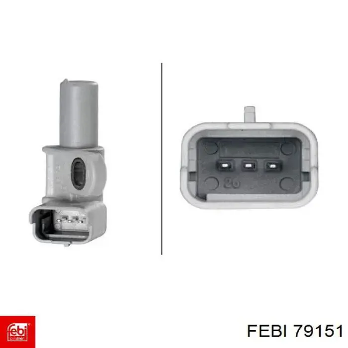 Comprar 79151 Febi Soporte de motor, Izquierda / Derecha