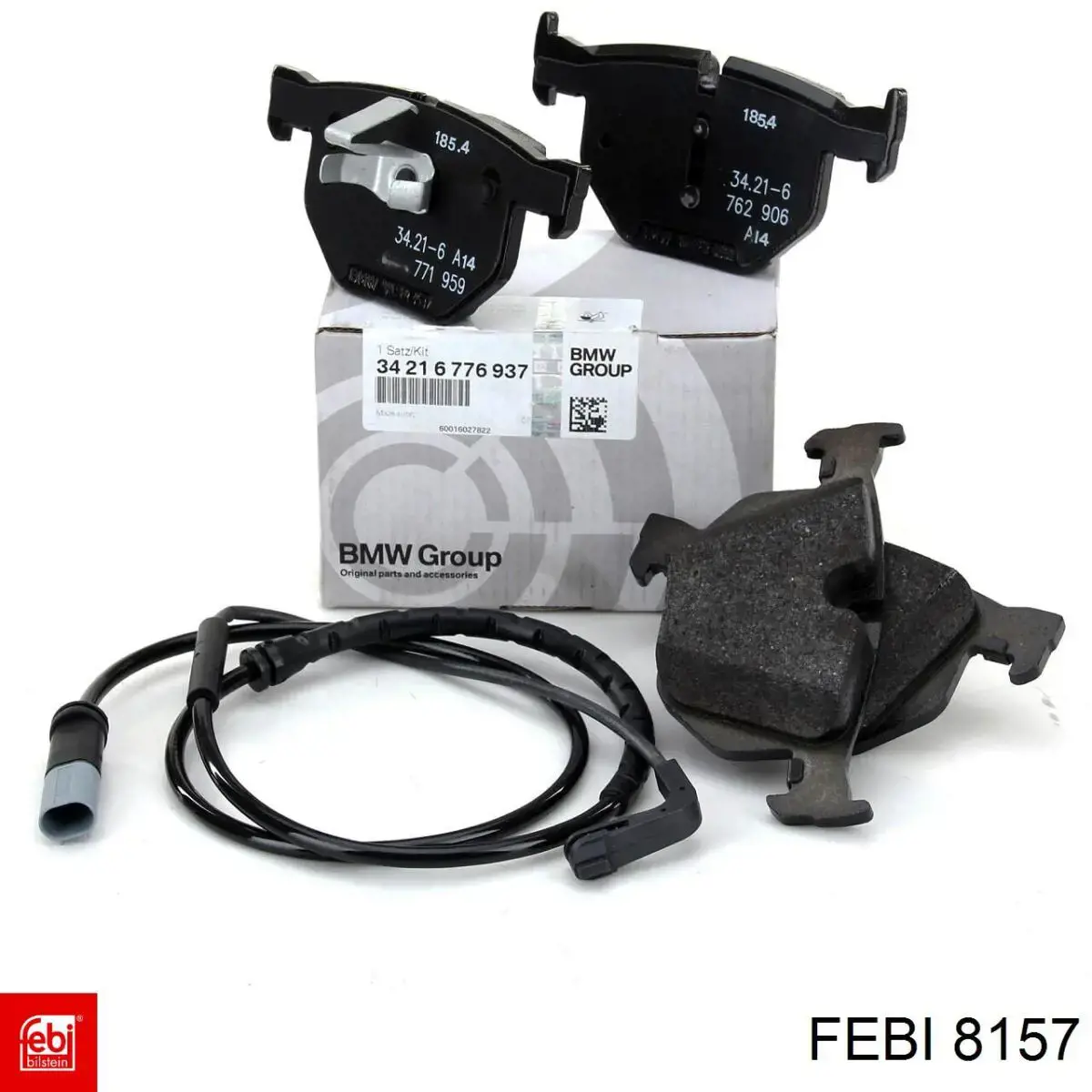 Soporte del amortiguador delantero 8157 Febi