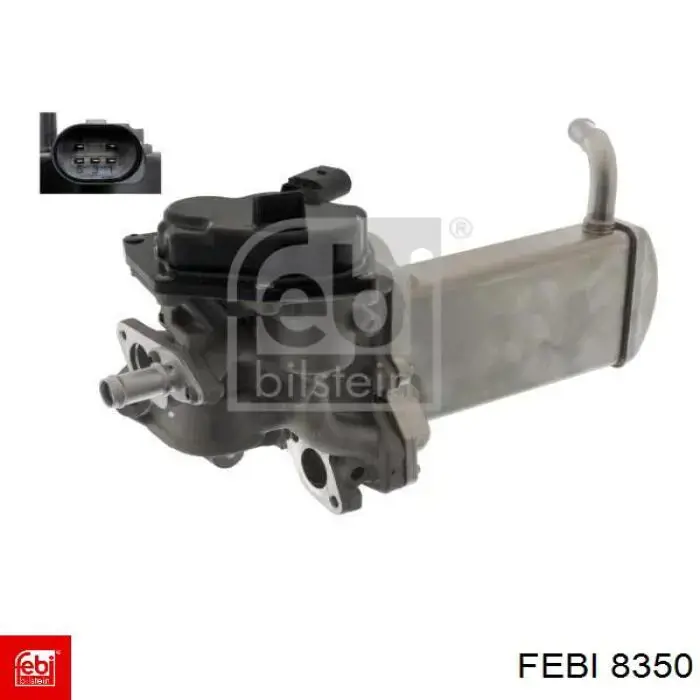 8350 Febi motor diesel con turbocompresor