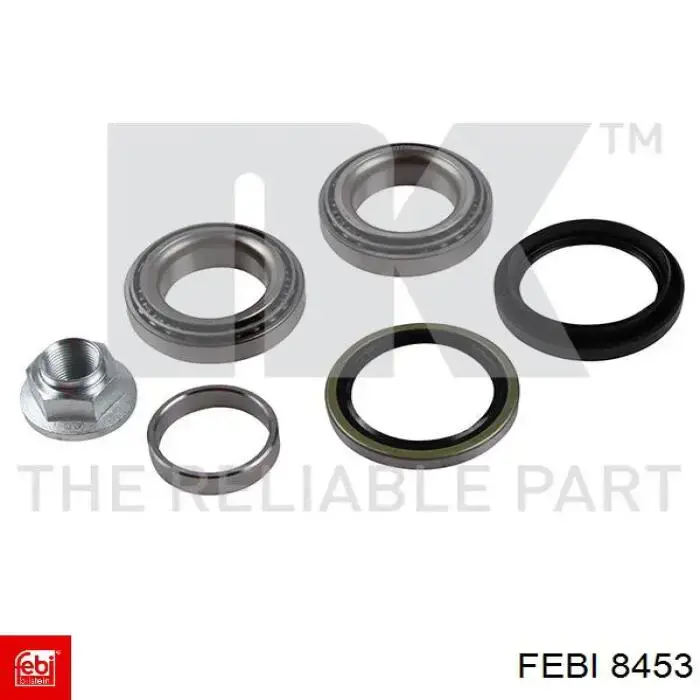 Tope de amortiguador delantero 8453 Febi