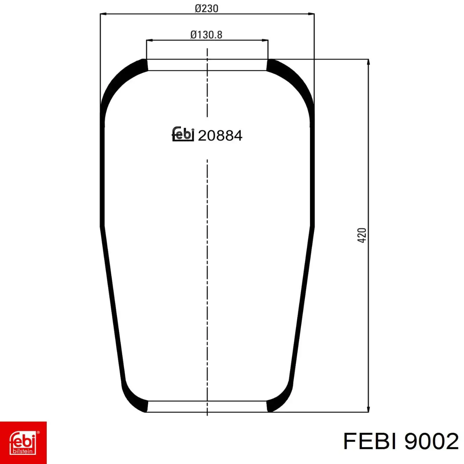 Brazo superior derecho de la suspensión delantera Febi 9002 precio, desde 78,77 EUR