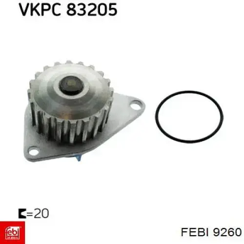 Bombeadora de agua Febi 9260 precio, desde 20,93 EUR