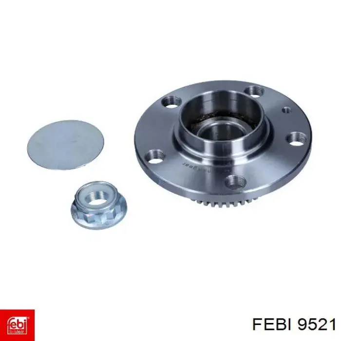 Buje de rueda Febi 9521 precio, desde 50,88 EUR