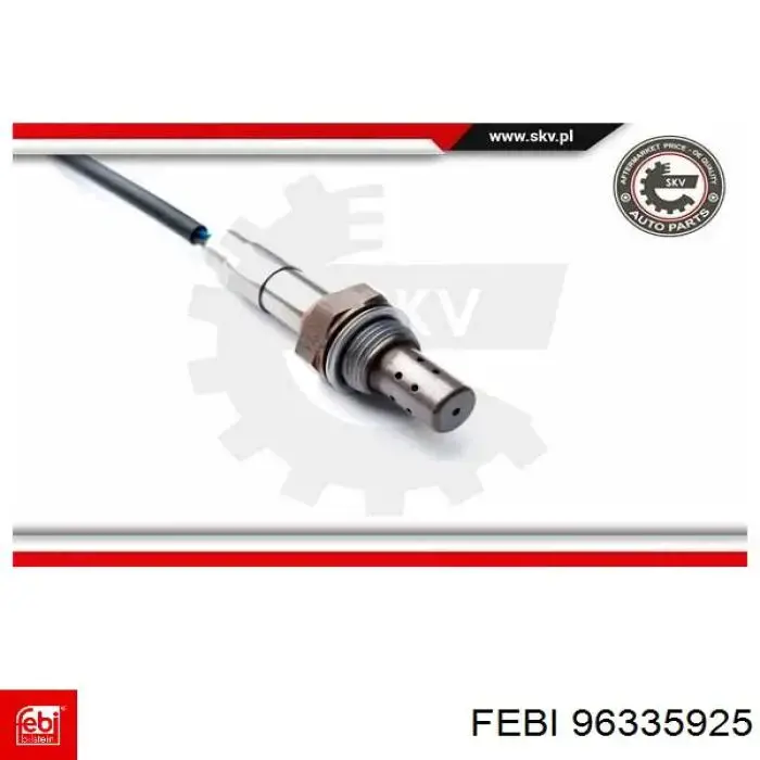 96335925 Febi sonda lambda sensor de oxigeno para catalizador