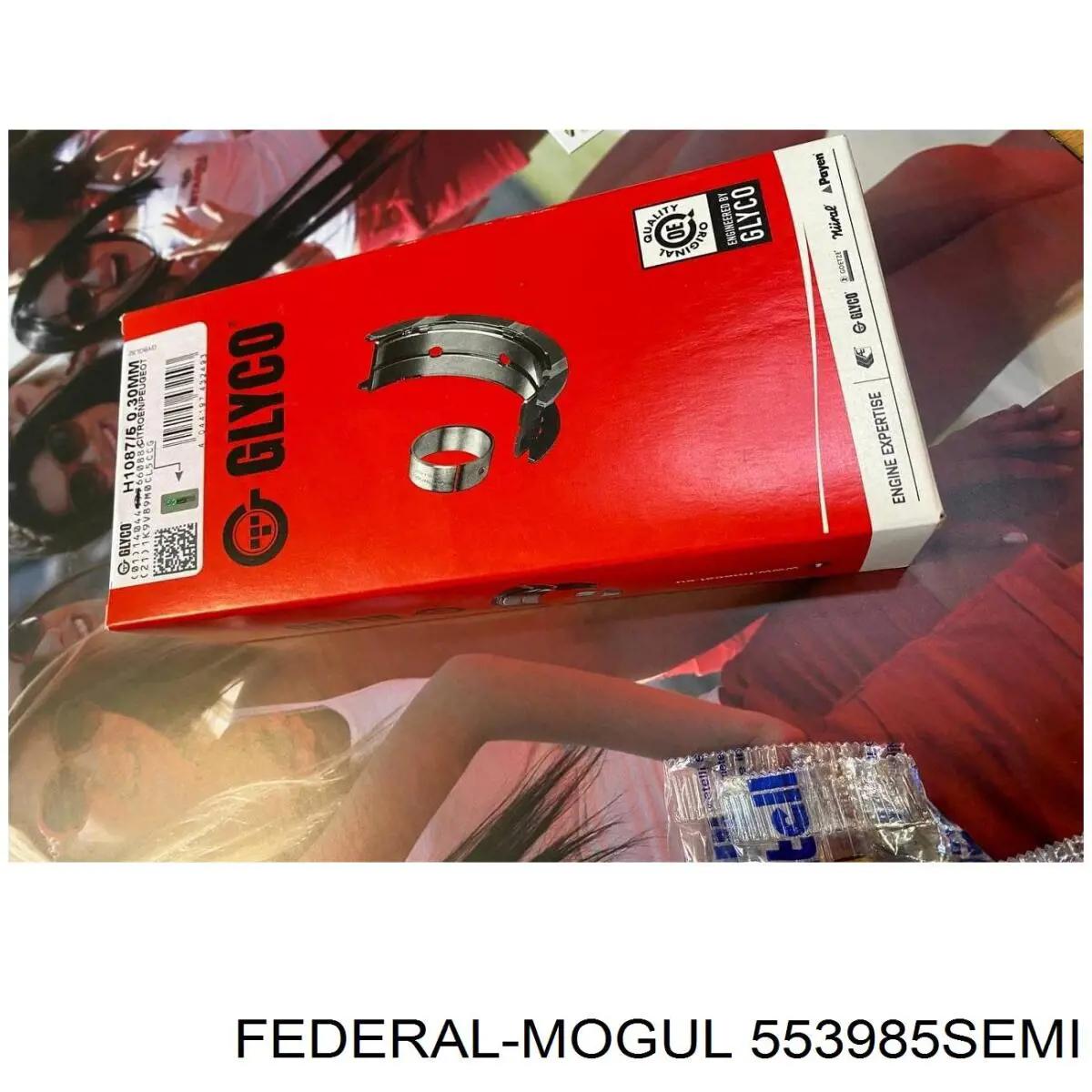 553985SEMI Glyco Buje de biela