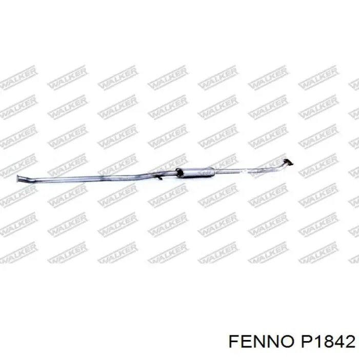 P1842 Fenno silenciador del medio