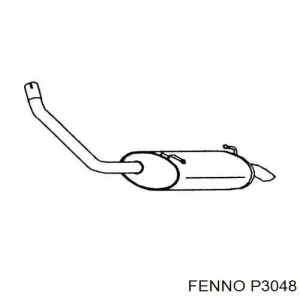 Silenciador trasero Land Rover Range Rover II SUV (LP, P38A) (1994 - 2002) precio, desde 171,34 EUR