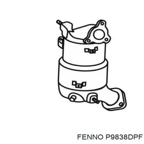 2505126090 Toyota Catalizador de gasolina y diésel