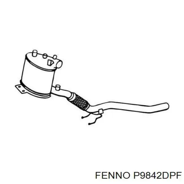 Filtro de partículas para Seat Ibiza IV 6J5, 6P1