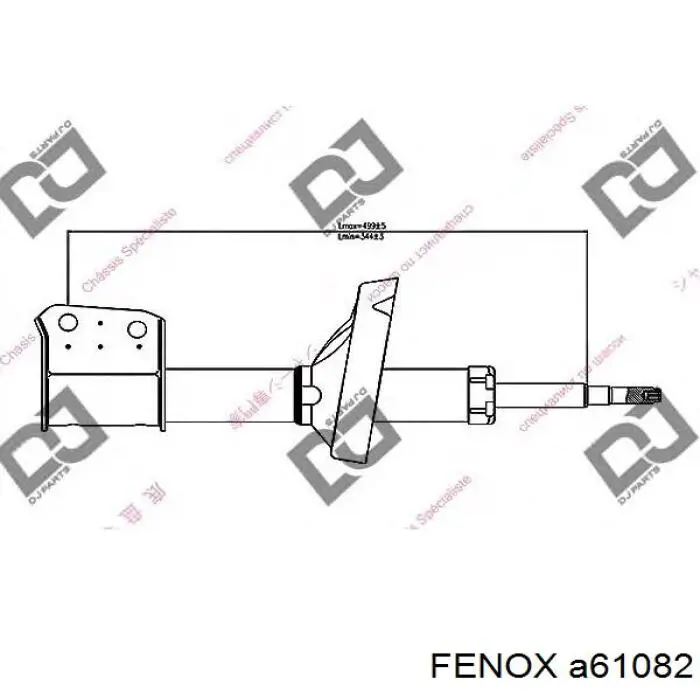 Amortiguador delantero Renault Kangoo 1 KC0, KC1