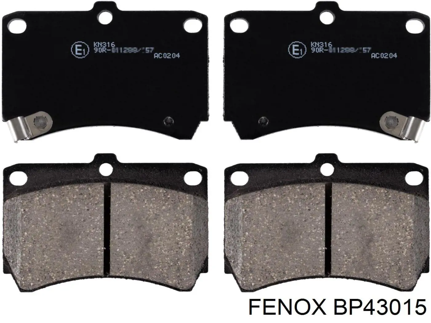 Pastillas de freno delanteras Mazda 323 BA