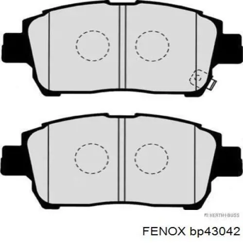 Pastillas de freno delanteras Toyota Prius NHW20