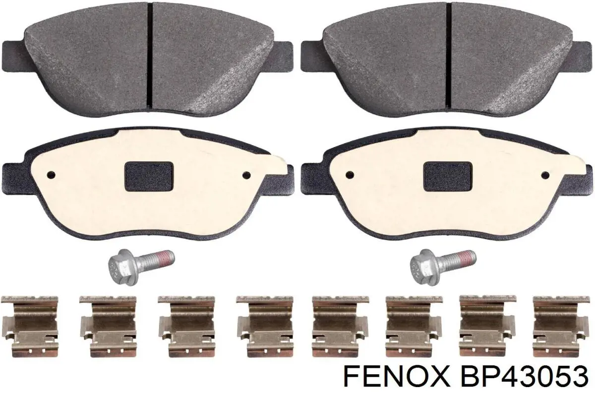 Pastillas de freno delanteras Citroen C3 1 FC