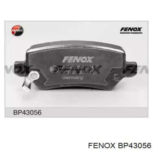 BP43056 Fenox pastillas de freno traseras