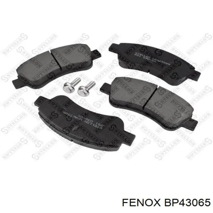 BP43065 Fenox pastillas de freno delanteras