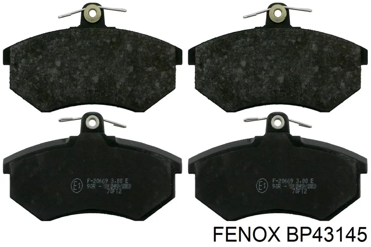 Pastillas de freno delanteras Seat Toledo 1 1L