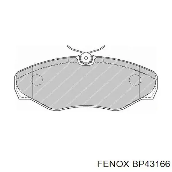 Pastillas de freno delanteras Renault Trafic 2 FL