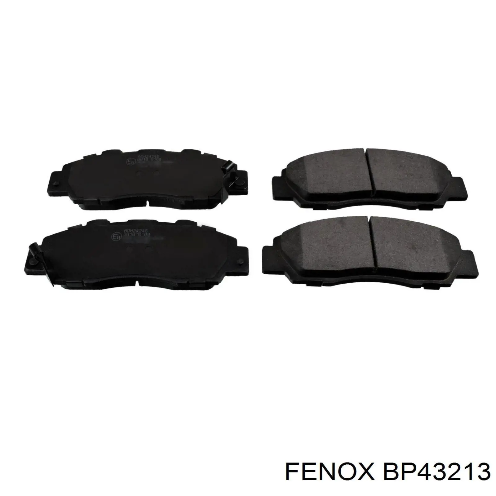 BP43213 Fenox pastillas de freno delanteras