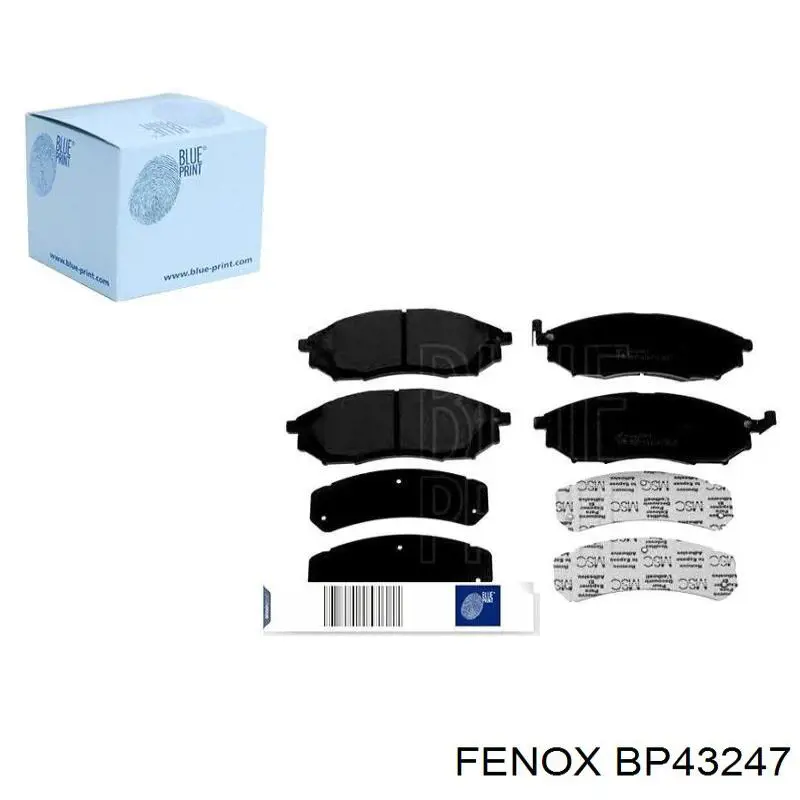 Pastillas de freno delanteras Nissan Navara D40M