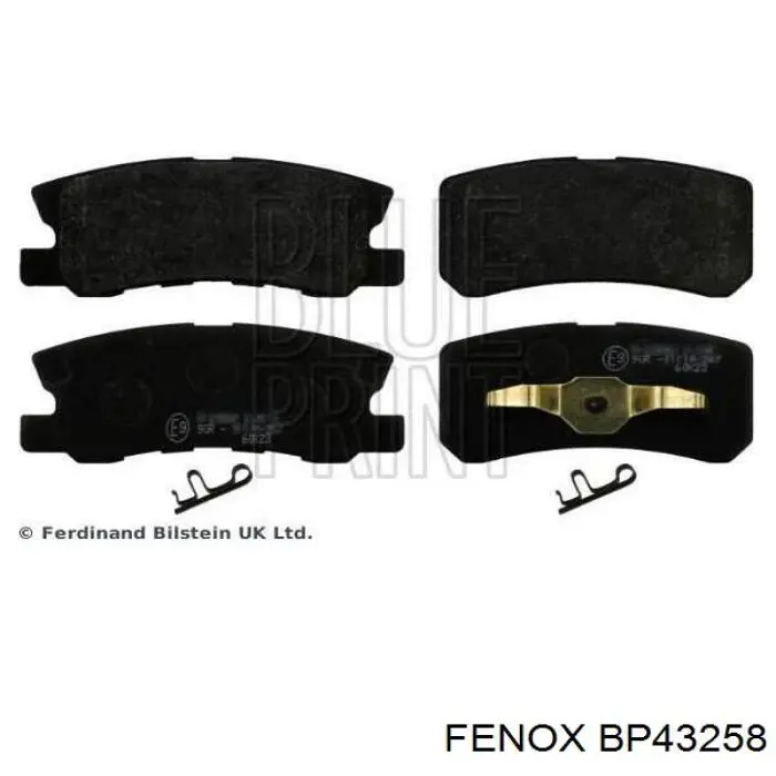 Pastillas de freno delanteras Subaru Legacy 3 BE, BH