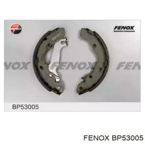 BP53005 Fenox zapatas de frenos de tambor traseras