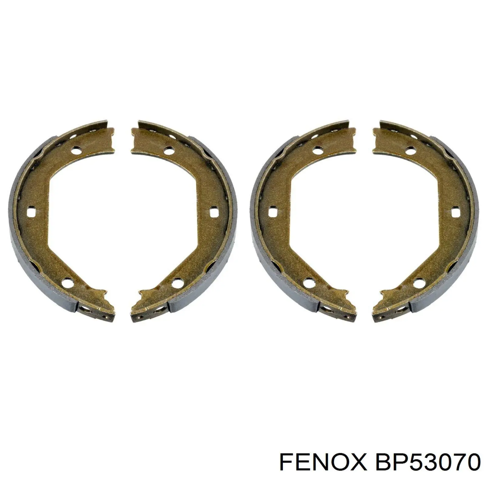Juego De Zapatas De Frenos, Freno De Estacionamiento Para