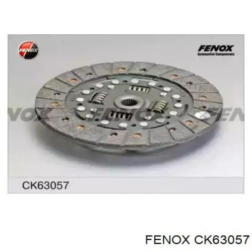 CK63057 Fenox kit de embrague (3 partes)