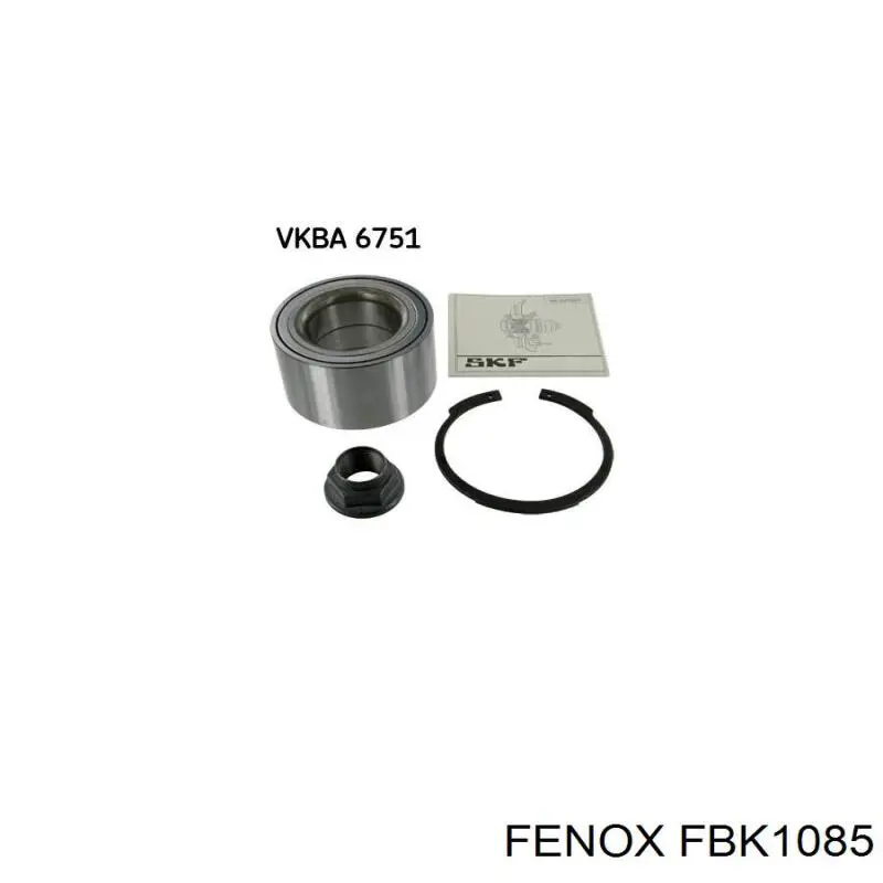 FBK1085 Fenox cable de freno de mano trasero derecho/izquierdo