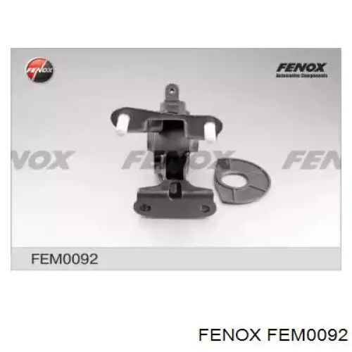 Soporte de motor trasero 57218 Metalcaucho