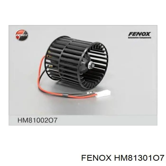 HM81301O7 Fenox motor eléctrico, ventilador habitáculo