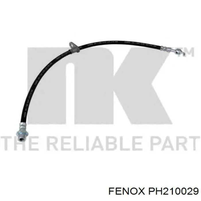 PH210029 Fenox tubo flexible de frenos trasero derecho