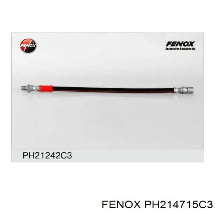 PH 214715 C3 Fenox tubo flexible de frenos trasero