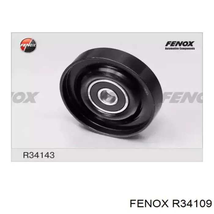 R34109 Fenox polea inversión / guía, correa poli v