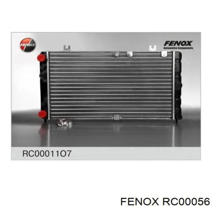 RC00056 Fenox radiador refrigeración del motor