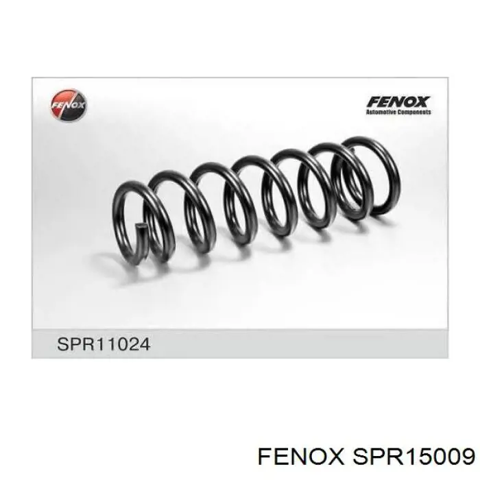 SPR15009 Fenox muelle de suspensión eje delantero