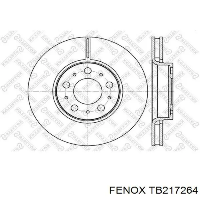 TB217264 Fenox freno de disco delantero