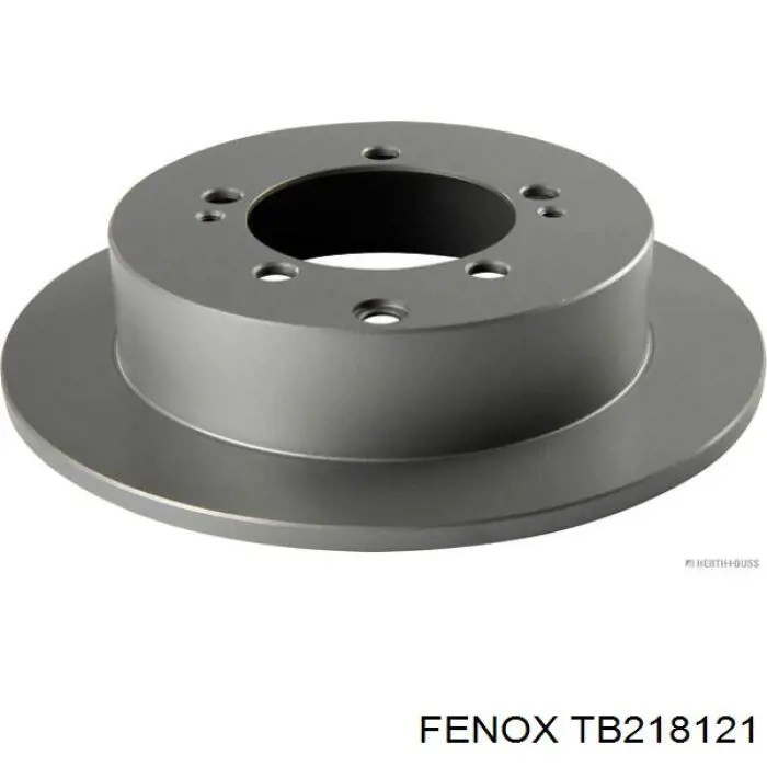 TB218121 Fenox disco de freno trasero