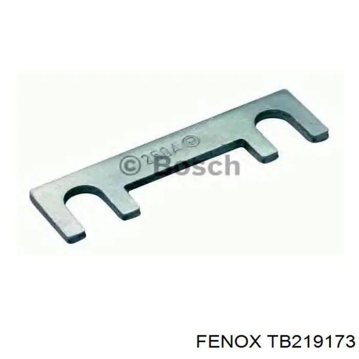 TB219173 Fenox disco de freno trasero