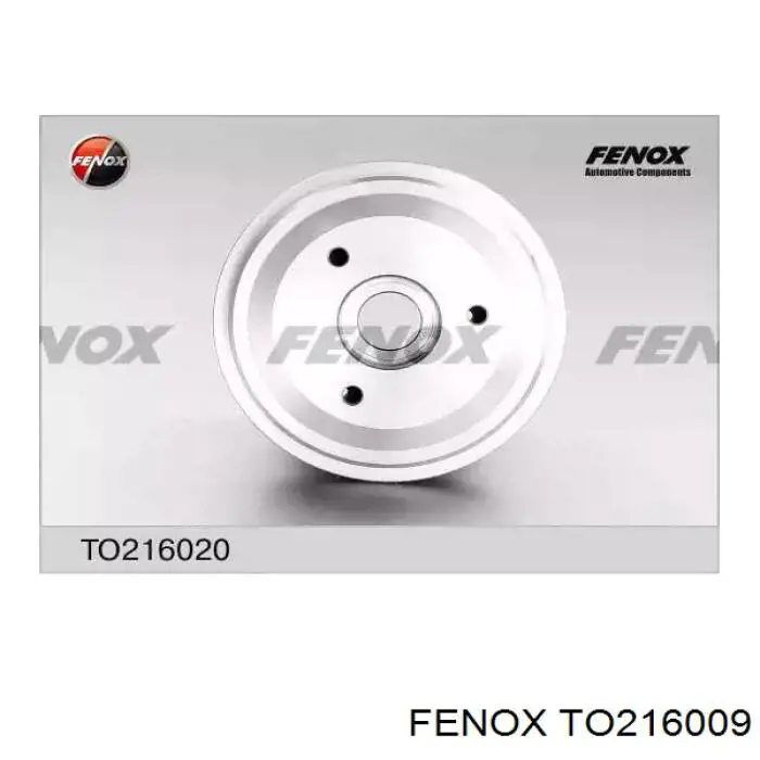 TO216009 Fenox freno de tambor trasero