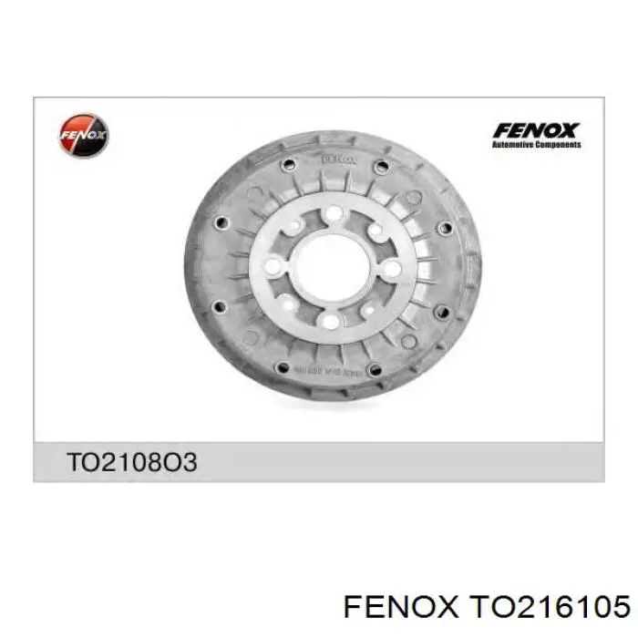 TO216105 Fenox freno de tambor trasero