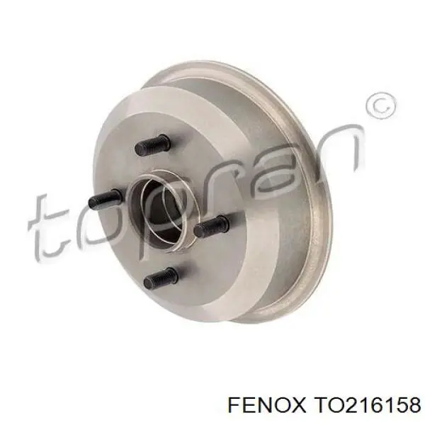 TO216158 Fenox freno de tambor trasero