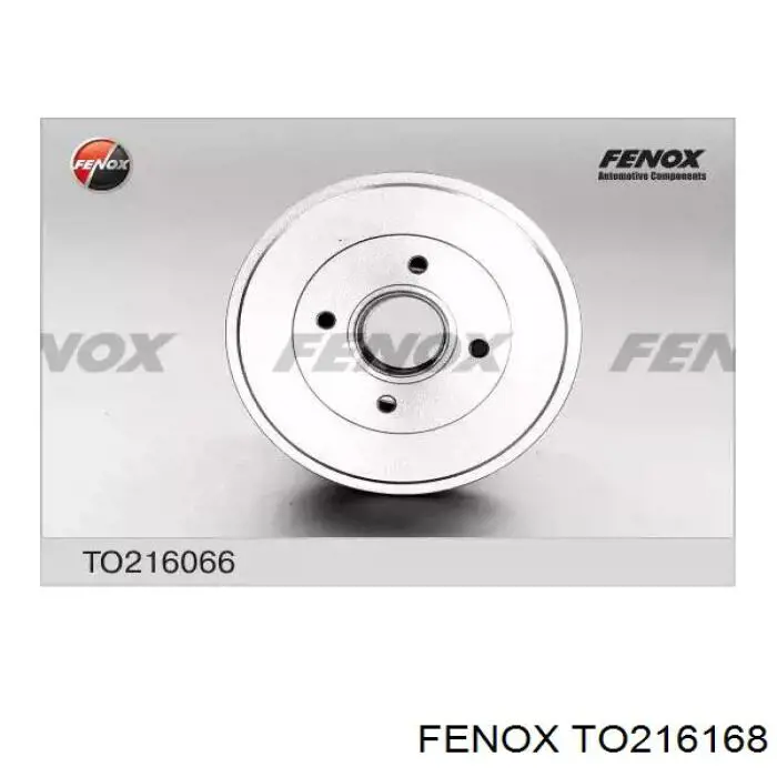 TO216168 Fenox freno de tambor trasero